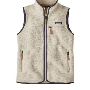 Patagonia Retro Pile Sherpa Cream Fleece Vest